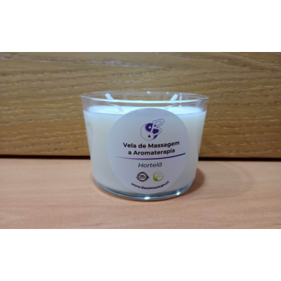 Vela de Massagem e Aromaterapia - Hortelã Vela de Massagem e Aromaterapia - Hortelã