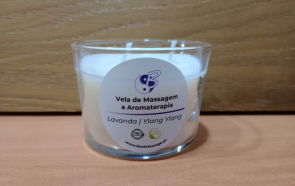Vela de Massagem e Aromaterapia - Lavanda | Ylang-Ylang